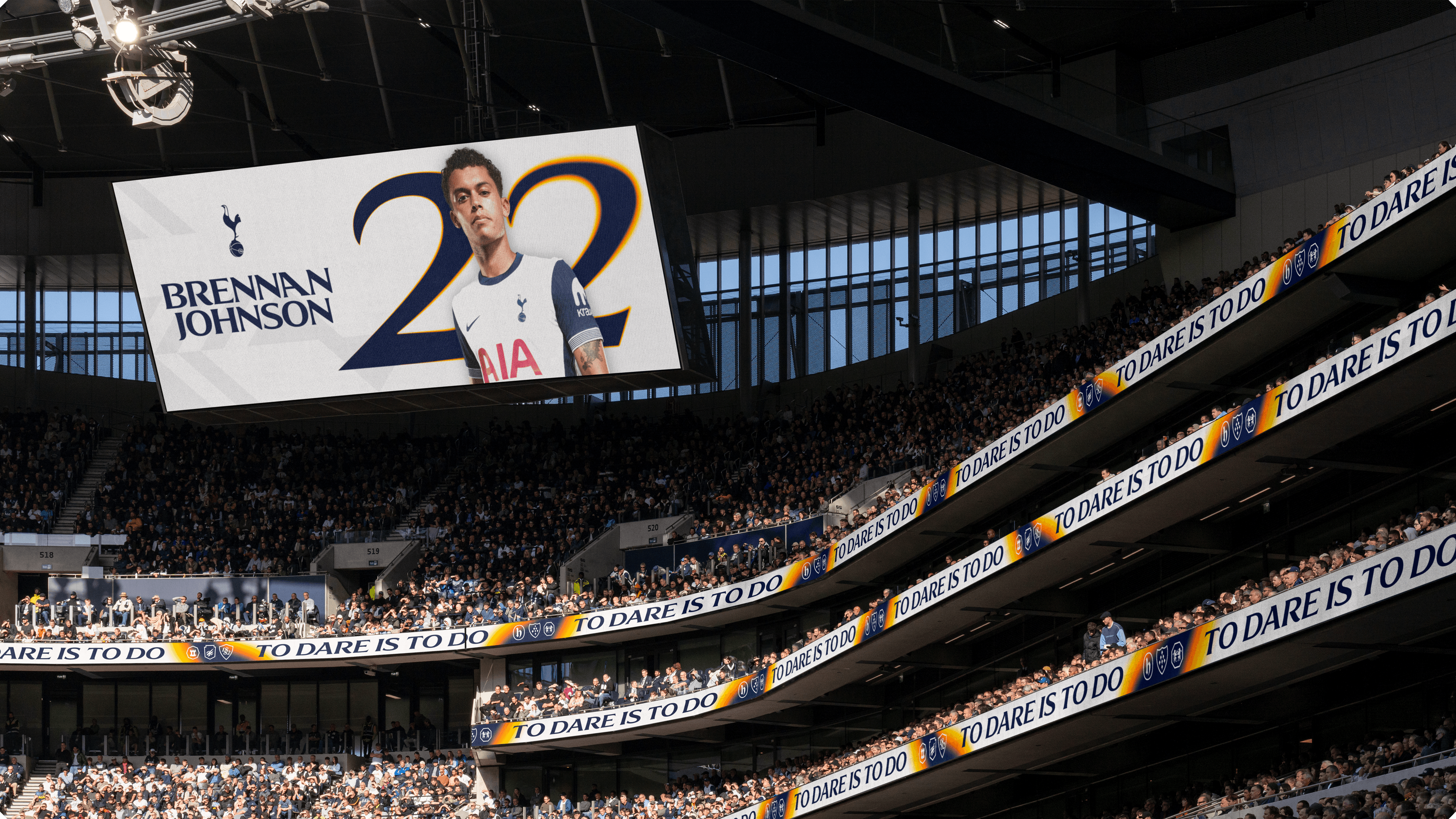 THFC REBRAND STADIUM LED