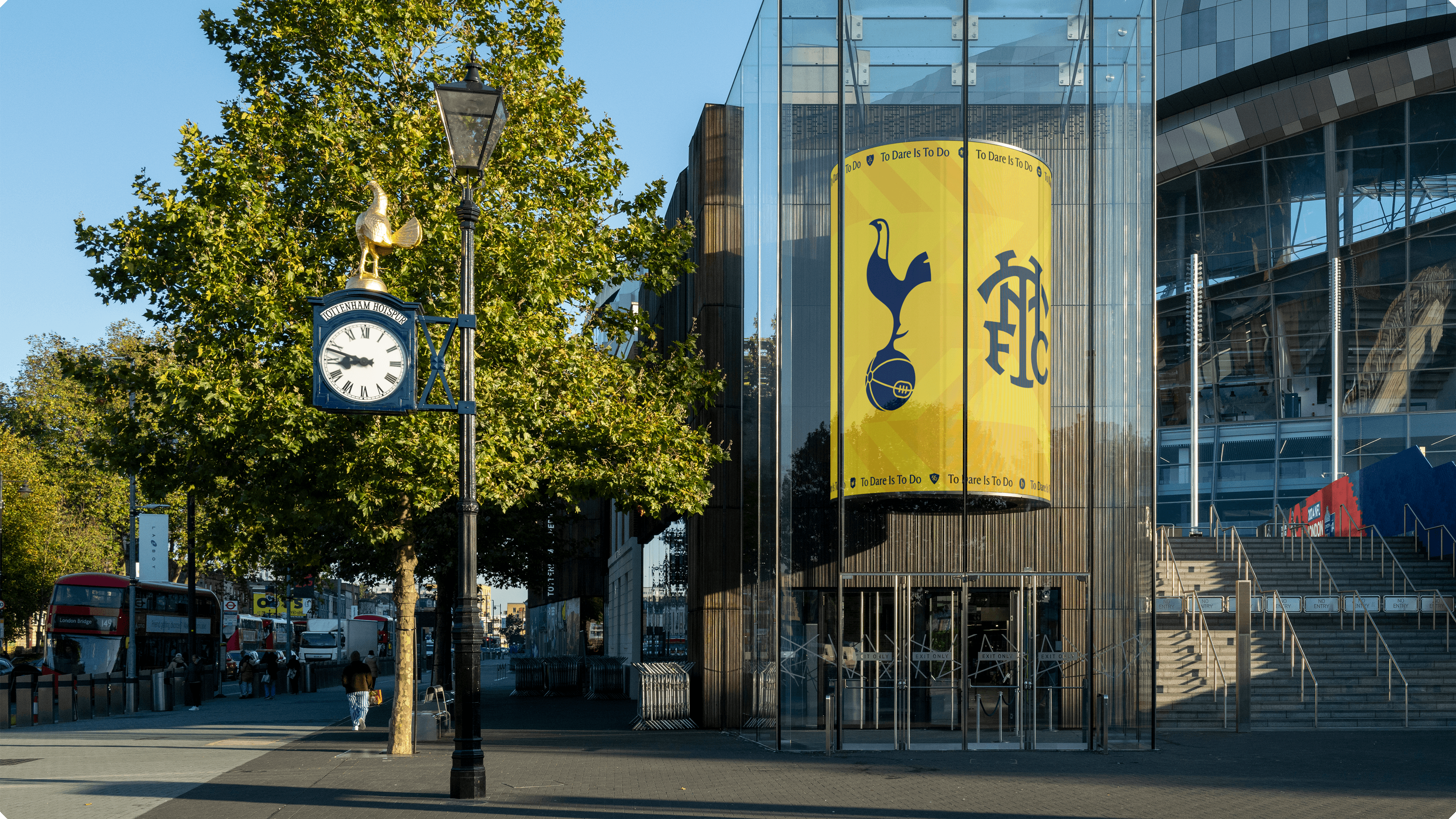 THFC REBRAND STORE CLOCK