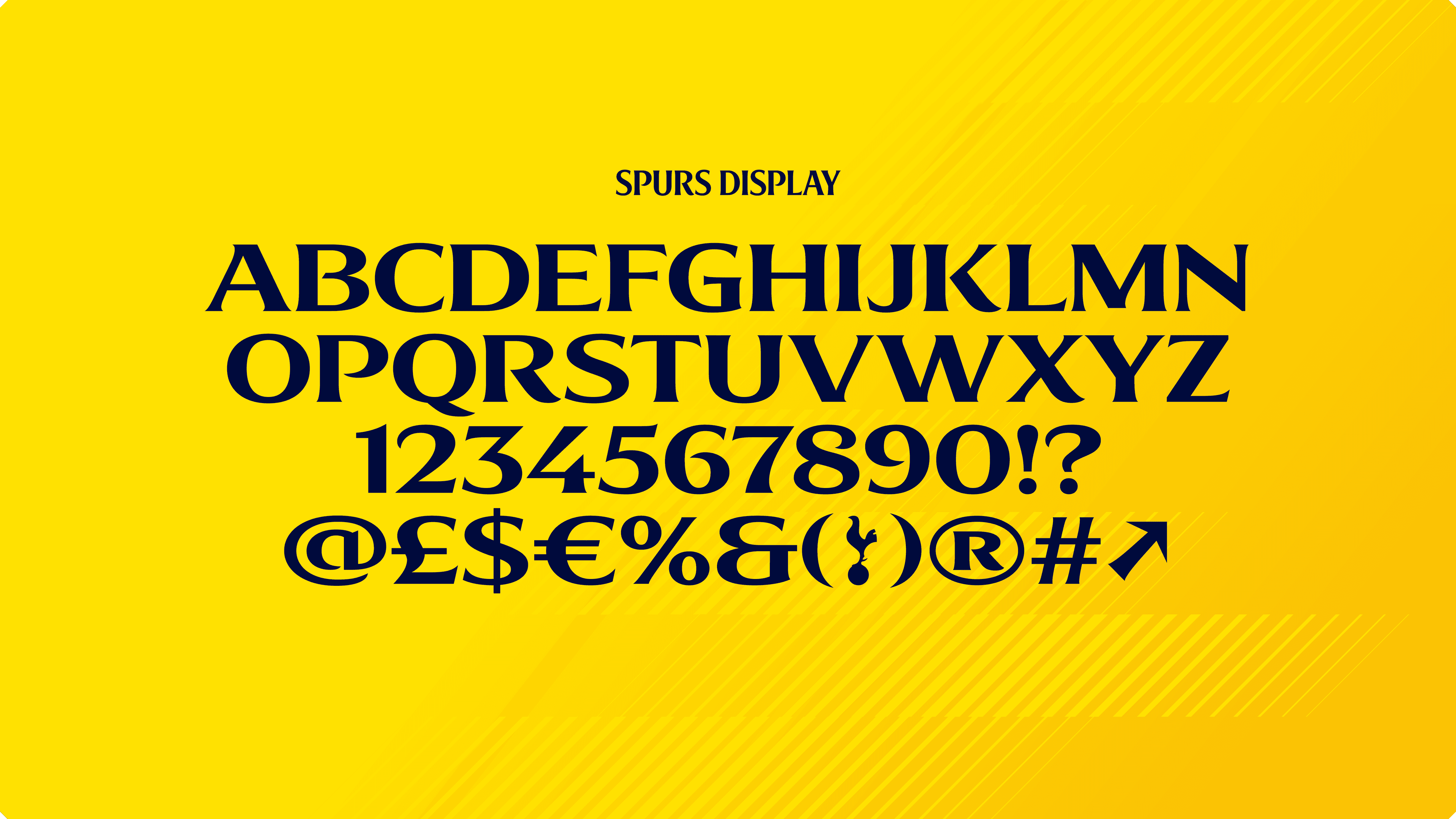 THFC REBRAND TYPEFACE DISPLAY